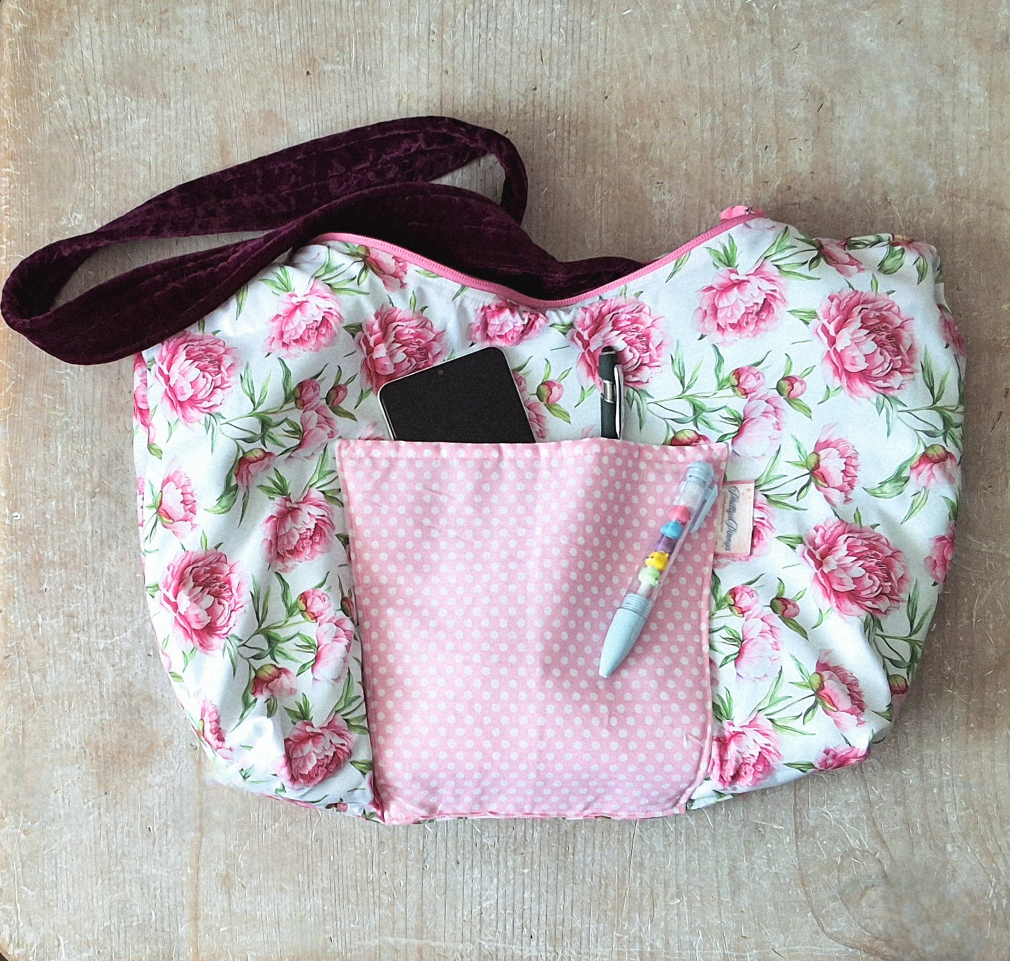 Purple Sapphire Sling Bag