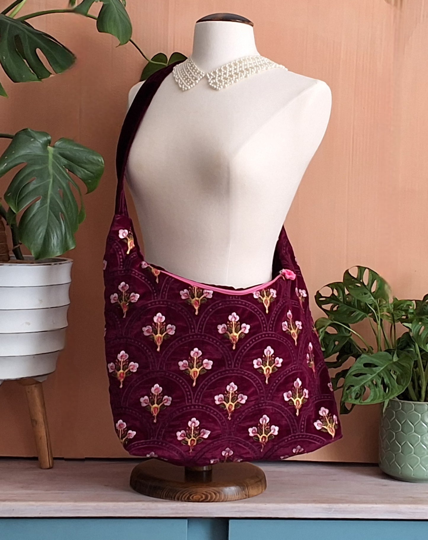 Purple Sapphire Sling Bag