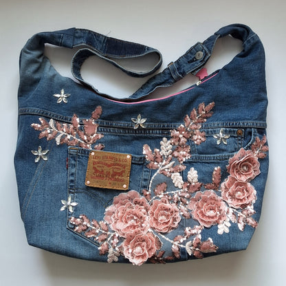 Antique Rose Slouchy Bag