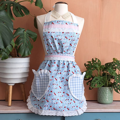 Wild Strawberries Apron