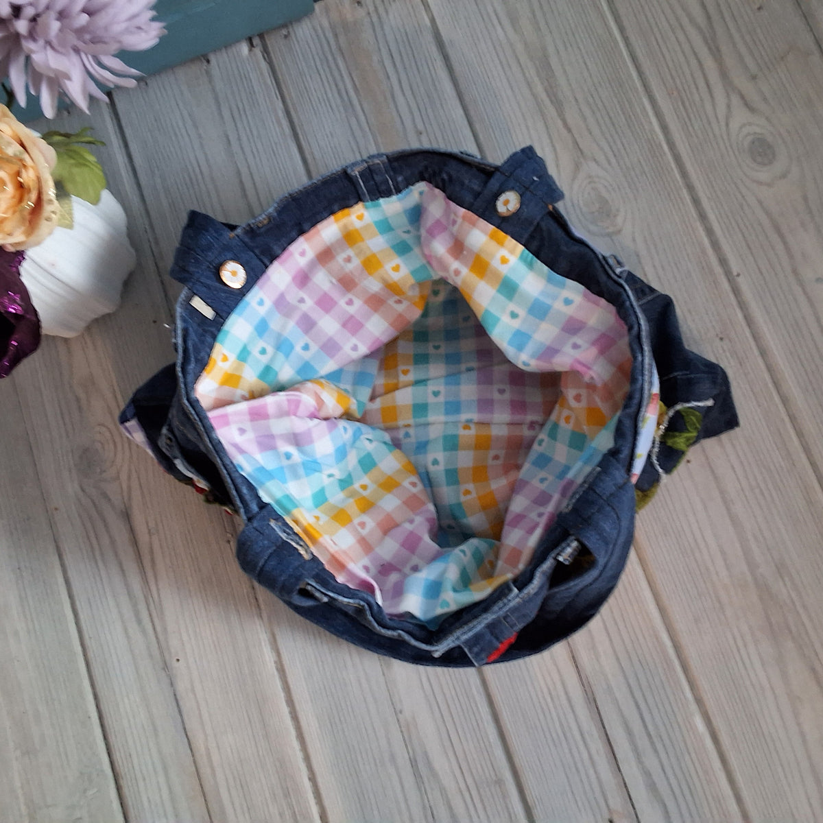 Autumn Flower Garden Shoulder Bag