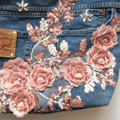 Antique Rose Slouchy Bag