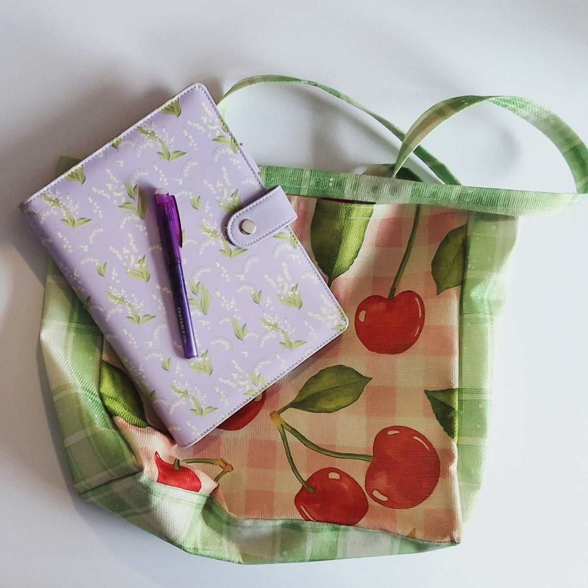 Cherry Tote Shopping Bag