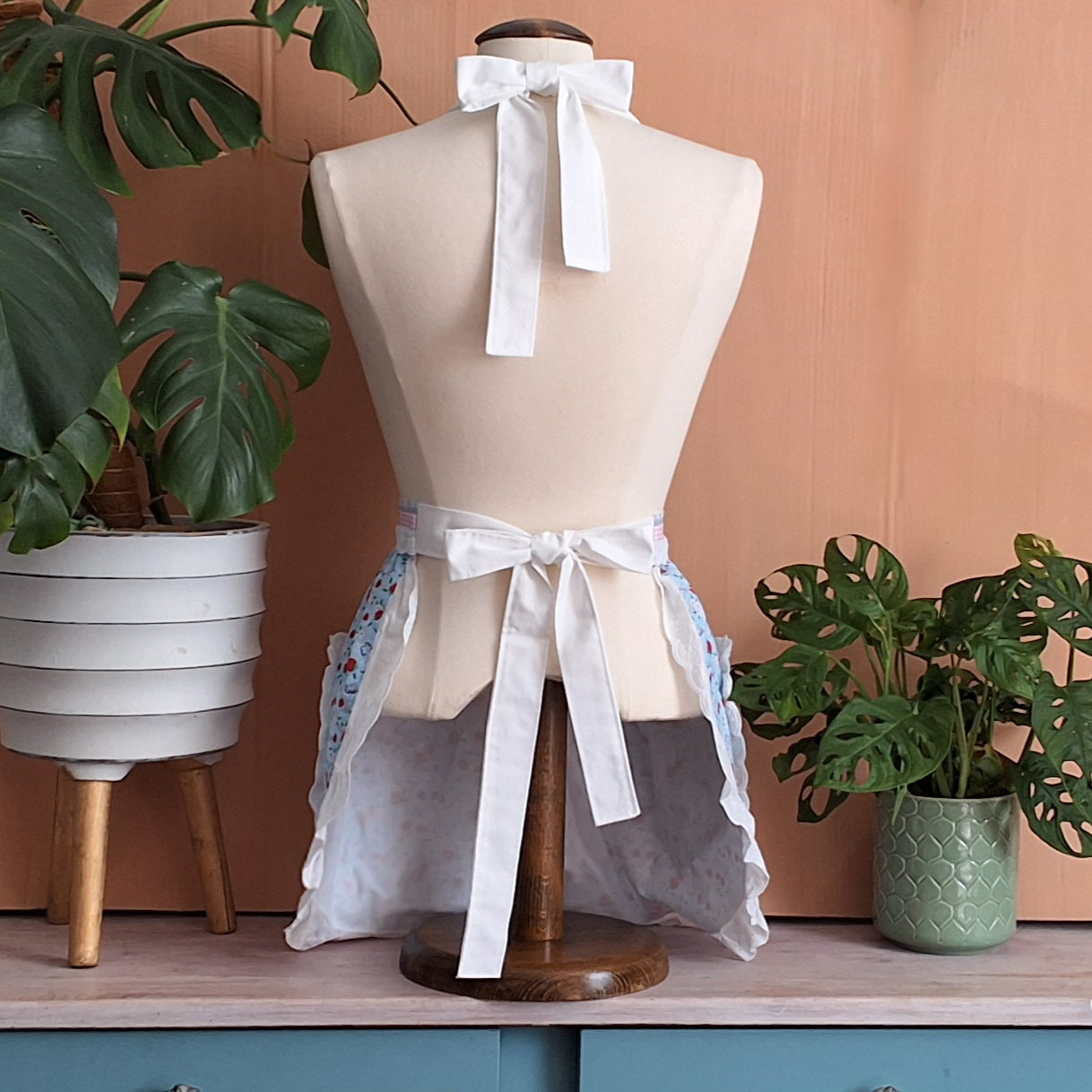 Wild Strawberries Apron