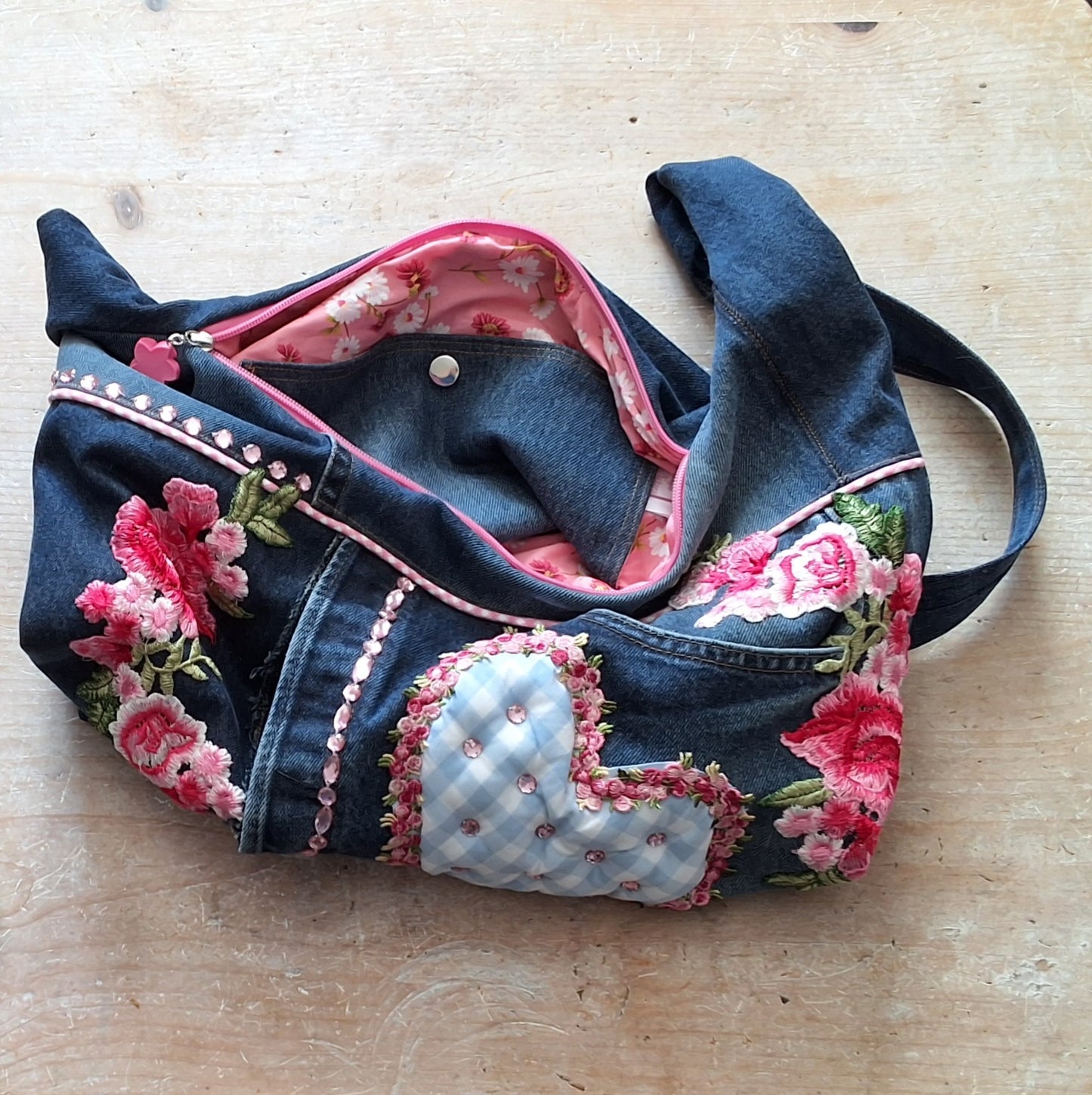 Blossom Slouchy Crossbody Bag