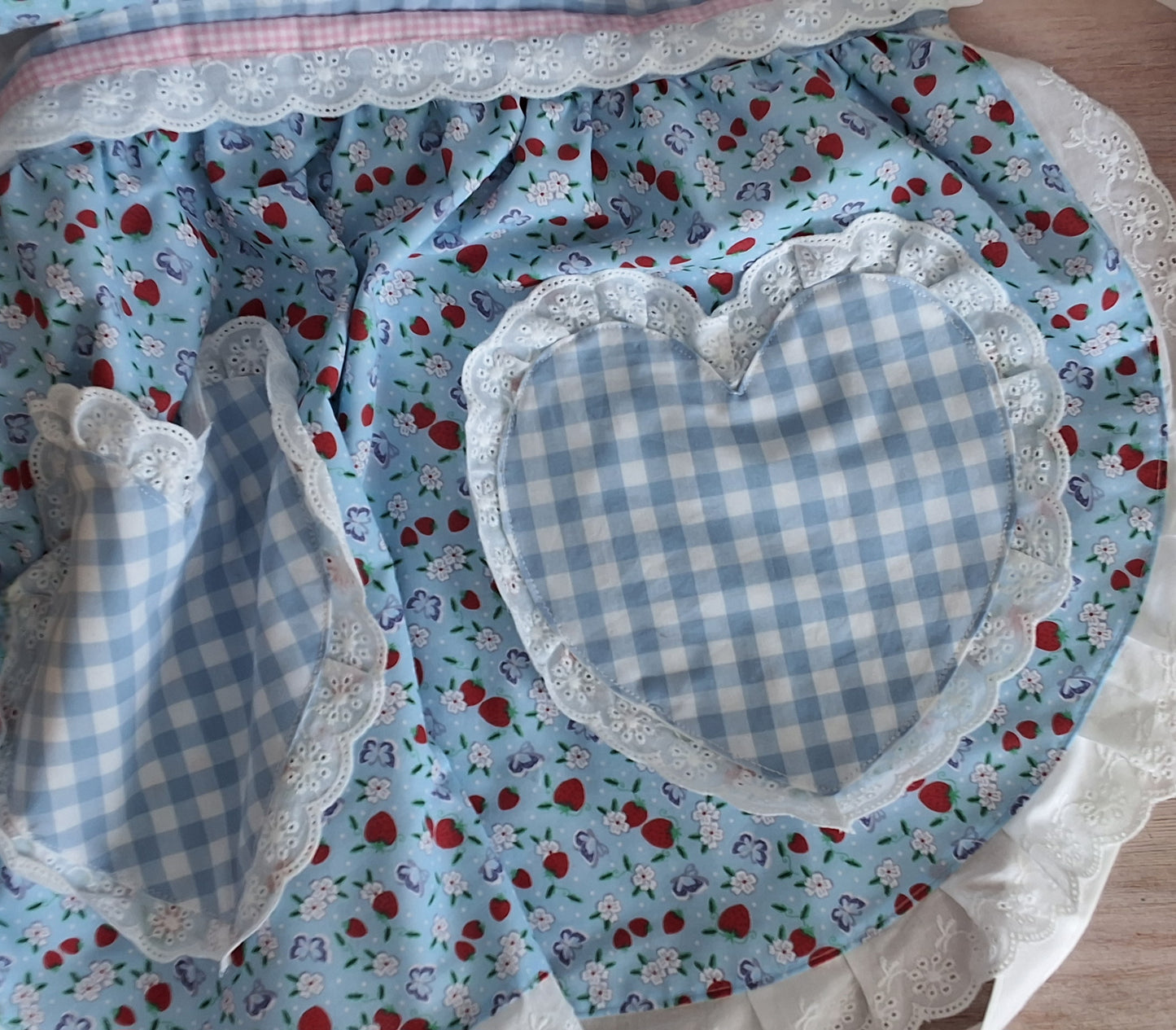 Wild Strawberries Apron