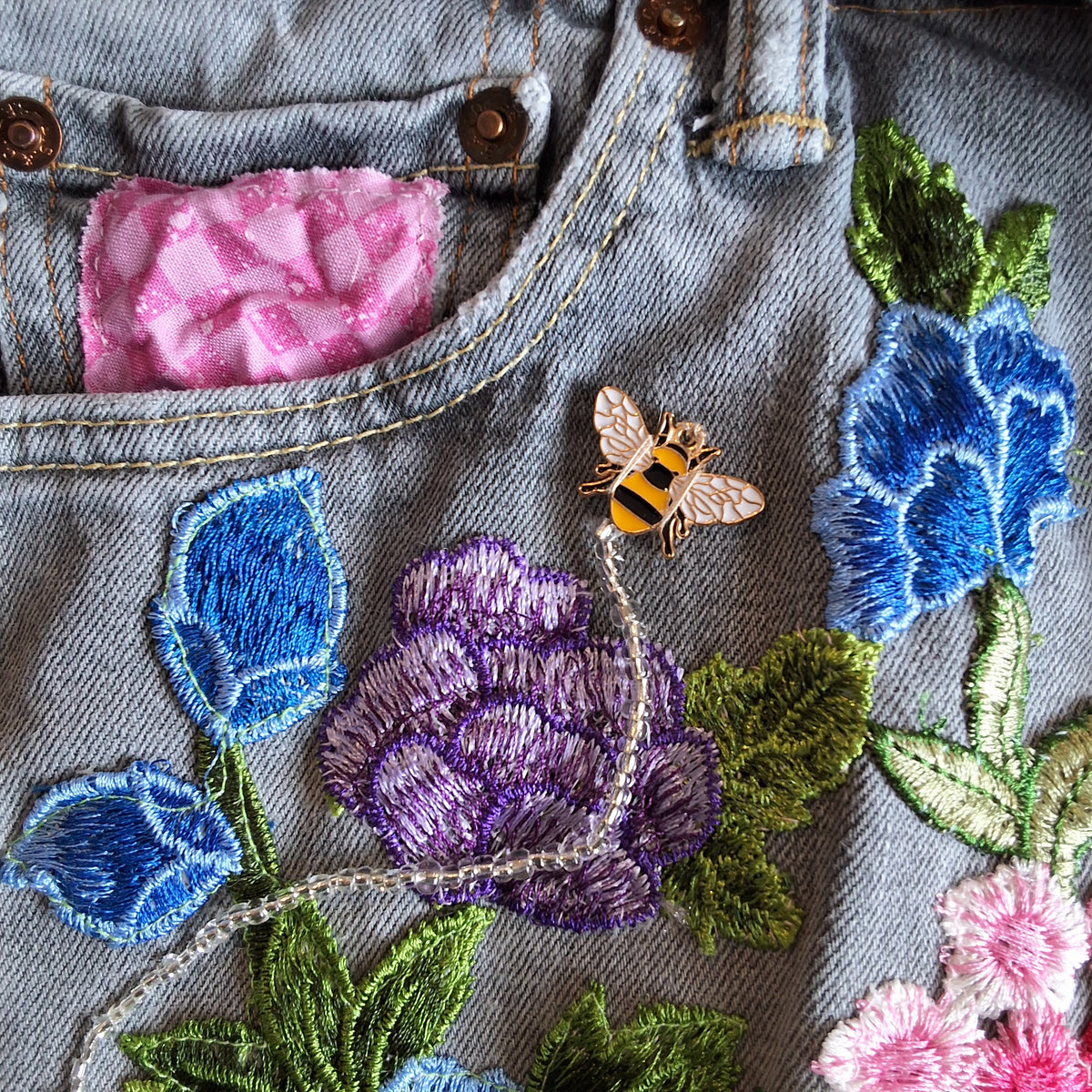 Summer Flower Garden Shoulder Bag