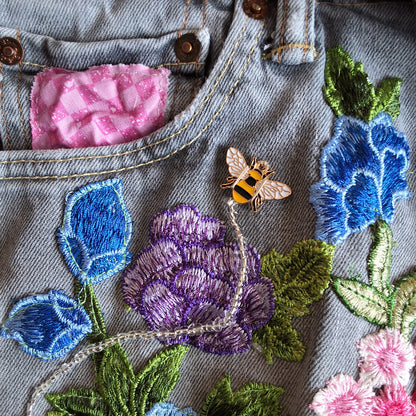 Summer Flower Garden Shoulder Bag